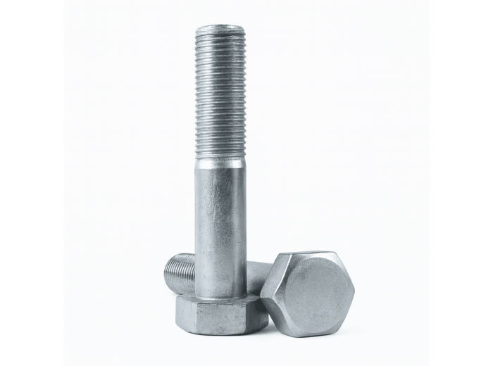 M16X140 KL.8.8 ŚRUBA DIN 931  OCYNK ŁEB 6-KĄTNY