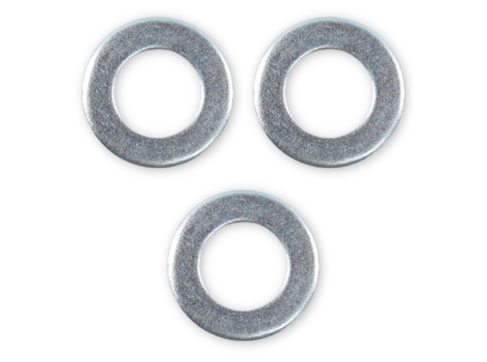 PODKŁADKI OKRĄGŁE M10 DIN 125  Ocynk