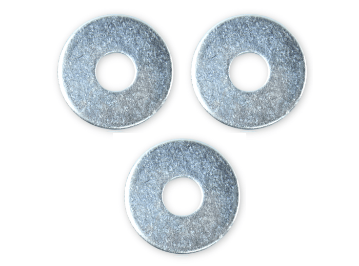 PODKŁADKI OKRĄGŁE 2X POWIĘKSZANE M6 DIN 440 Ocynk