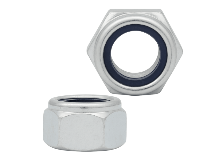 NAKRĘTKA DROBNOZWOJNA M22X1.5 SAMOHAMOWNA kl.8 DIN 985 Ocynk