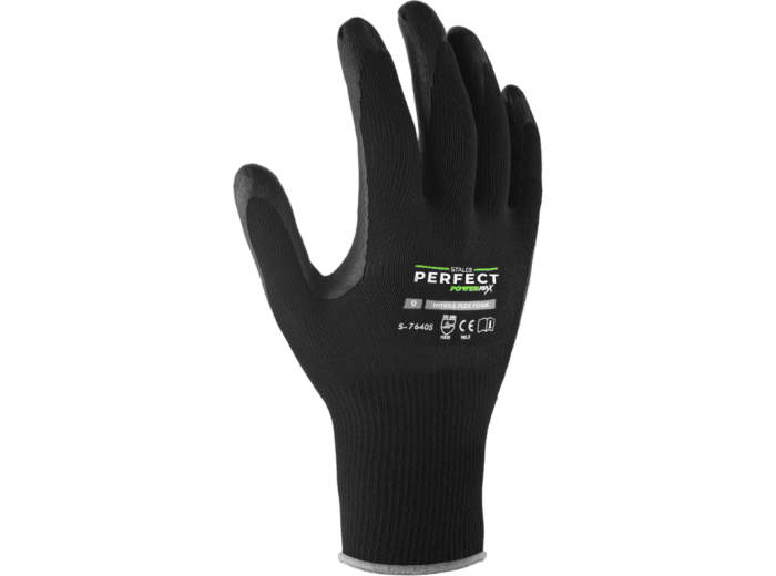 Rękawice nylonowe NITRILE FLEX FOAM 10" STALCO PERFECT