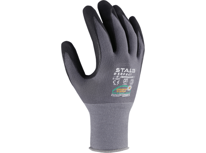 Rękawice nylonowe NITRILE FLEX 9” STALCO PERFECT