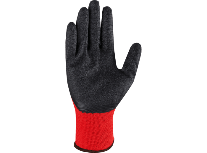 Rękawice poliestrowe S-LATEX R 9" STALCO