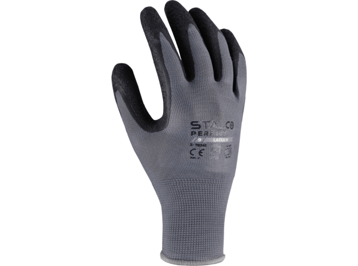 Rękawice poliestrowe LATEX H 10” STALCO PERFECT