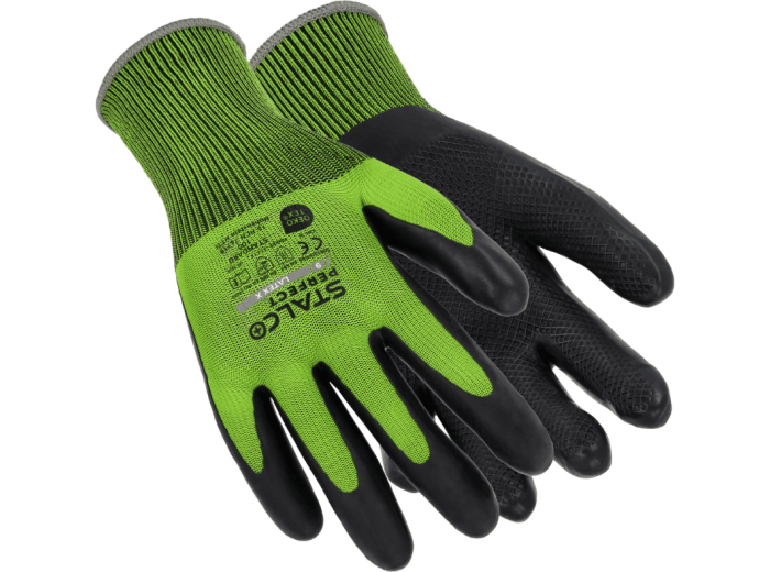 Rękawice poliestrowe LATEX X 8” STALCO PERFECT