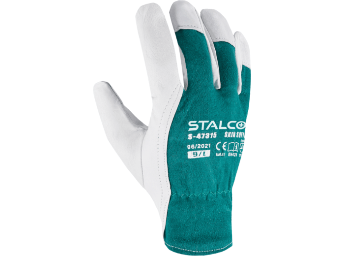 Rękawice skórzane kozia skóra S-SKIN SOFT G 10" STALCO