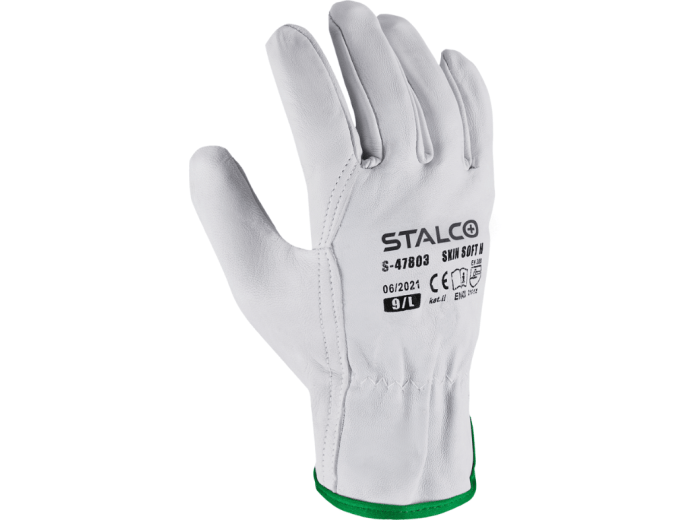Rękawice skórzane kozia skóra S-SKIN SOFT H 10" STALCO