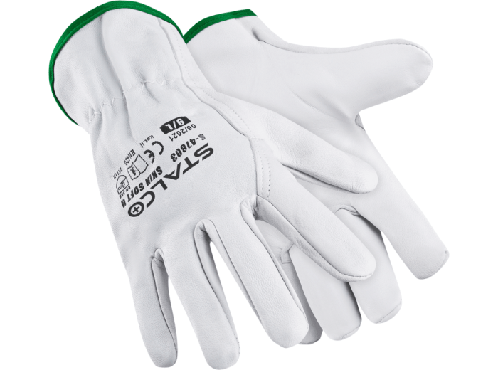 Rękawice skórzane kozia skóra S-SKIN SOFT H 9" STALCO