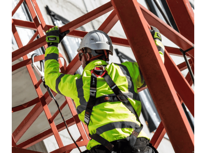 Rękawice syntetyczne HI-VIS GRIPPER 10” (XL) STALCO PERFECT