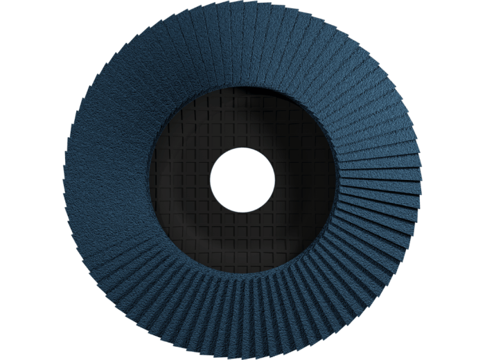 Tarcza listkowa STALCO 125mm P60 cyrkon do stali inox