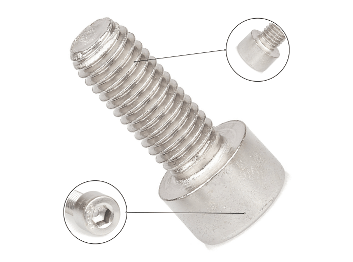 Śruba imbusowa M8x30 DIN 912 Nierdzewna Łeb walcowy A2-70