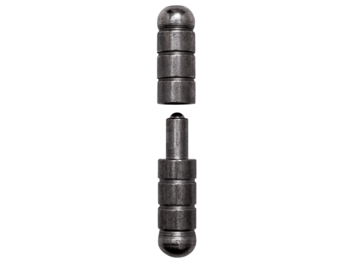 Zawias toczony ozdobny fi30x146 mm do wspawania brama furtka drzwi