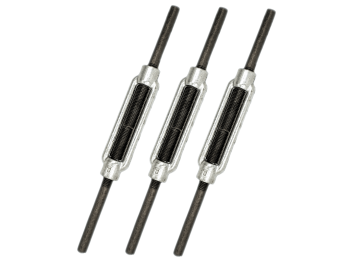 Śruba Rzymska M16 PROSTE KOŃCE - DO SPAWANIA napinająca liny