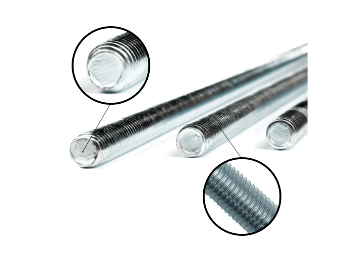 PRĘT SZPILKA GWINTOWANY M14x1000 OCYNK 4.8 DIN 976