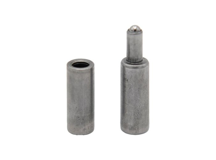 Zawias toczony fi12x60 mm z kulą do wspawania brama furtka