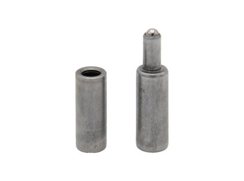 Zawias toczony fi12x60 mm z kulą do wspawania brama furtka