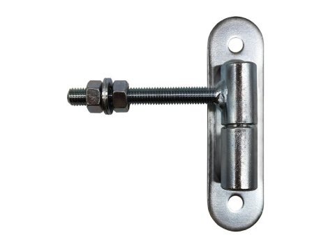 Zawias regulowany fi24 M12 z kulą szyld 150x40 mm 61.064