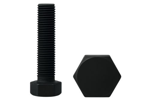 M8X30 KL.10.9 ŚRUBA UTWARDZANA DIN 933 CZARNA ŁEB 6-KĄTNY