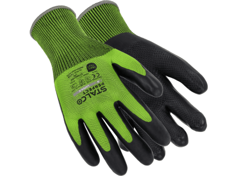 Rękawice poliestrowe LATEX X 7” STALCO PERFECT