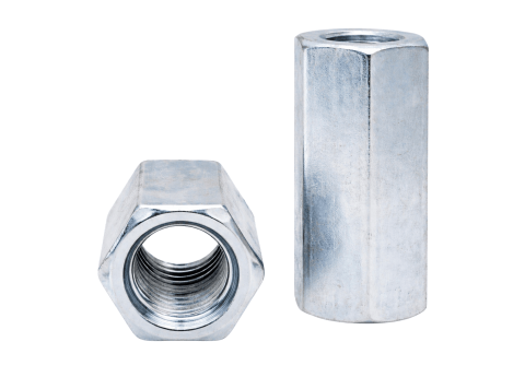 NAKRĘTKA ZŁĄCZNA M20x60 PRZEDŁUŻANA ŁĄCZNIKOWA DIN 6334 OCYNK