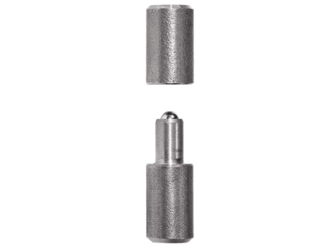 Zawias toczony fi16x66 mm z kulą do wspawania brama furtka