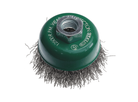 Szczotka czołowa druciana 60 mm M14 Stalco