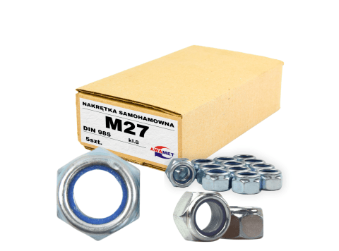 NAKRĘTKA M27 SAMOHAMOWNA kl.8 DIN 985