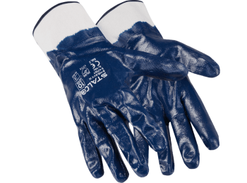 Rękawice bawełniano - nitrylowe S-HEAVY N 10” STALCO