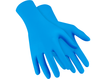 Rękawice nitrylowe NITRAX GRIP BLUE 10" (XL) STALCO PERFECT