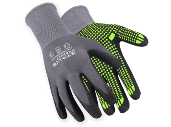 Rękawice nylonowe NITRILE FLEX DOTS 9” STALCO PERFECT