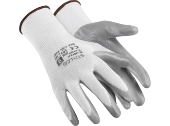 Rękawice poliestrowe S-NITRI 10” STALCO