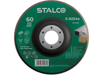 Tarcza listkowa STALCO PERFECT 125mm P40 Alotex Elektrorund