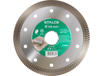 Tarcza diamentowa do ceramiki i gresu STALCO 125x1.4mm