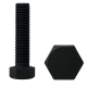 M10X50 KL.10.9 ŚRUBA UTWARDZANA DIN 933 CZARNA ŁEB 6-KĄTNY