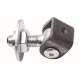 Zawias regulowany M20 do wspawania 44x88 mm brama furtka