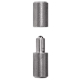 Zawias toczony fi16x66 mm z kulą do wspawania brama furtka