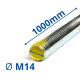 PRĘT SZPILKA GWINTOWANY M14x1000 OCYNK 8.8 DIN 976