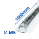 PRĘT SZPILKA GWINTOWANY M5x1000 OCYNK 4.8 DIN 976