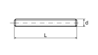PRĘT SZPILKA GWINTOWANY M14x1000 CZARNY 10.9 DIN 976