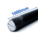 PRĘT SZPILKA GWINTOWANY M20x1000 CZARNY 10.9  DIN 976