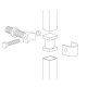 Zawias regulowany M24 do wspawania 150 mm brama furtka