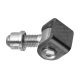 Zawias regulowany M12 do wspawania 36x48,5 mm brama furtka